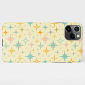 Pattern of colorful retro stars iPhone hülle (Rückseite (Horizontal))