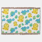 Pattern of Dinosaurs, Cute Dinosaurs, Baby Dino Decke (Vorderseite)