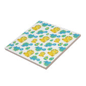 Pattern of Dinosaurs, Cute Dinosaurs, Baby Dino Fliese (Seite)