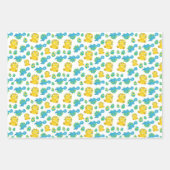 Pattern of Dinosaurs, Cute Dinosaurs, Baby Dino Geschenkpapier Set (Vorderseite 2)