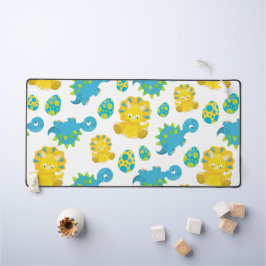 Pattern of Dinosaurs, Cute Dinosaurs, Baby Dino Schreibtischunterlage
