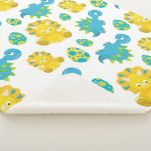 Pattern of Dinosaurs, Cute Dinosaurs, Baby Dino Sherpadecke (3/4)