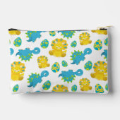 Pattern of Dinosaurs, Cute Dinosaurs, Baby Dino Zubehörtasche (Rückseite)