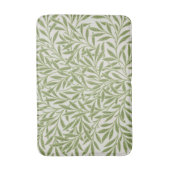 Pattern of green leafy branches  badematte (Vorderseite Vertikal)