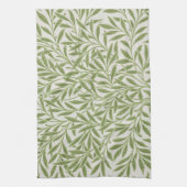 Pattern of green leafy branches  geschirrtuch (Vertikal)