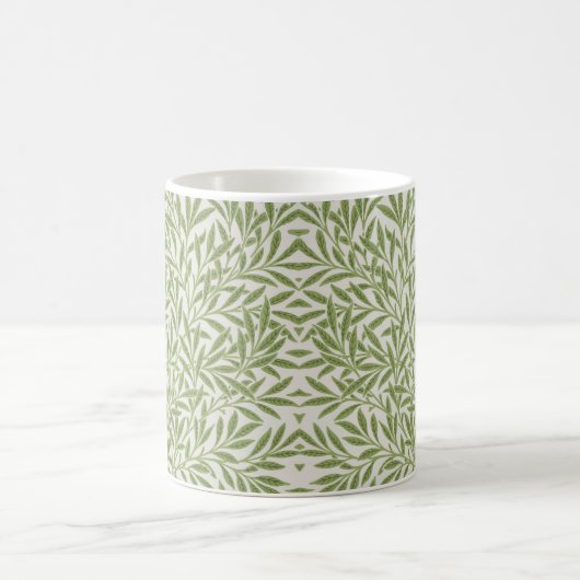Pattern of green leafy branches  kaffeetasse (Mittel)