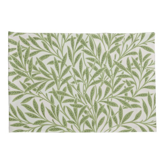 Pattern of green leafy branches  kissenbezug (Rückseite-Rechts)