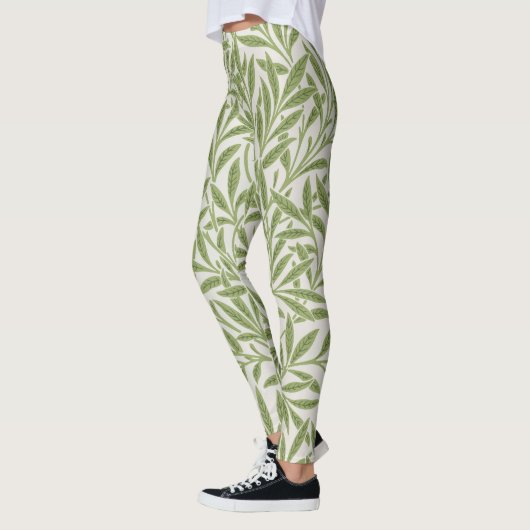 Pattern of green leafy branches  leggings (Links)