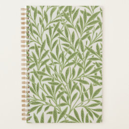 Pattern of green leafy branches  planer