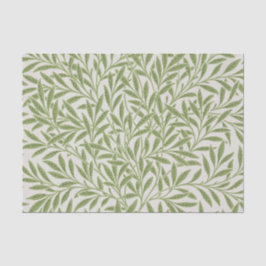 Pattern of green leafy branches  seidenpapier