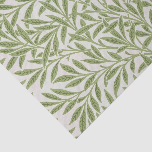 Pattern of green leafy branches  seidenpapier (Ausschnitt)
