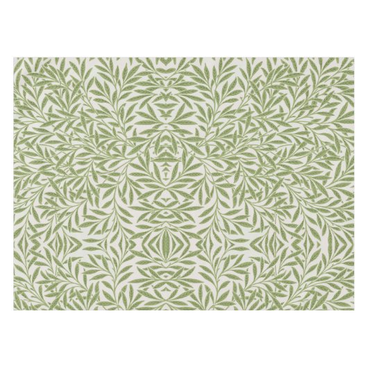Pattern of green leafy branches  tischdecke (Vorderseite (Horizontal))