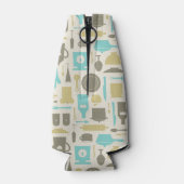 Pattern Of Kitchen Tools Flaschenkühler (Rückseite)