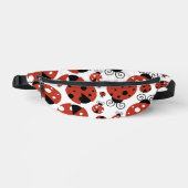 Pattern of Ladybugs, Cute Ladybugs, Red Ladybugs Bauchtasche (Vorderseite)