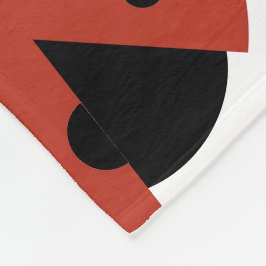 Pattern of Ladybugs, Cute Ladybugs, Red Ladybugs Fleecedecke (Ecke)