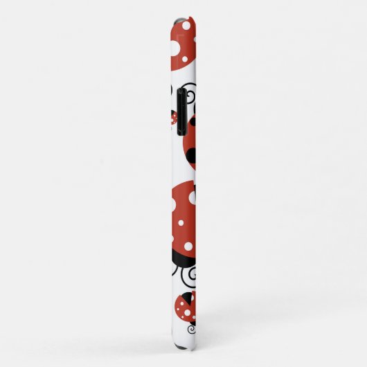 Pattern Of Ladybugs, Red Ladybugs, Your Name Case-Mate iPhone Hülle (Hinten/Rechts)