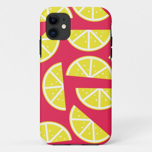 pattern of lemon Case-Mate iPhone hülle (Rückseite)