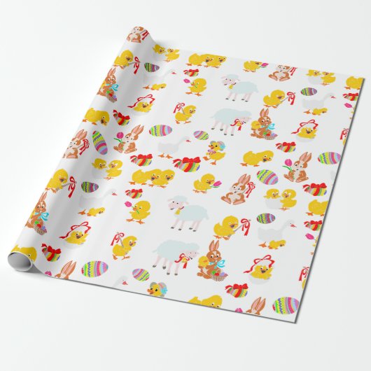 Pattern OsterParty Geschenkpapier (Ungerollt)
