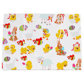 Pattern OsterParty Große Geschenktüte (Vorderseite)