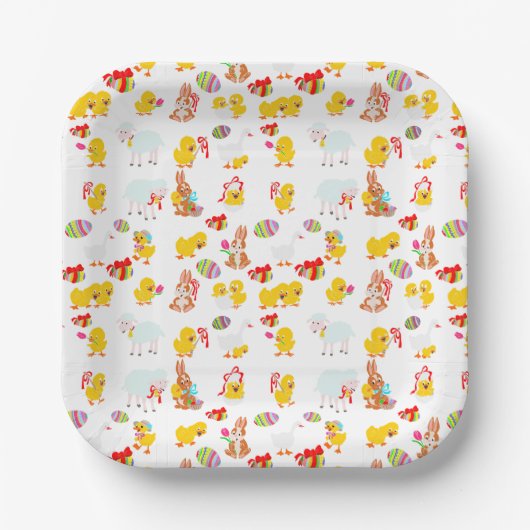 Pattern OsterParty Pappteller (Vorderseite)