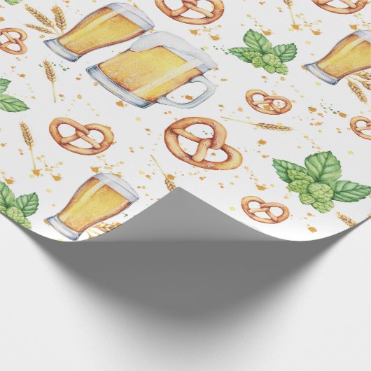 Pattern-Papier Geschenkpapier (Ecke)