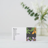 pattern_paradise_found_jilbert.ai visitenkarte (Stehend Vorderseite)