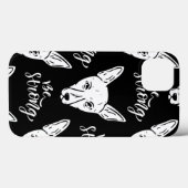 Pattern Pets Starke Hunde Lover Case-Mate iPhone Hülle (Rückseite (Horizontal))
