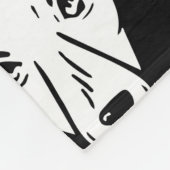 Pattern Pets Starke Hunde Lover Fleecedecke (Ecke)