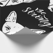 Pattern Pets Starke Hunde Lover Geschenkpapier (Ecke)