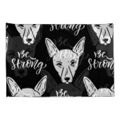 Pattern Pets Starke Hunde Lover Kissenbezug (Rückseite-Rechts)