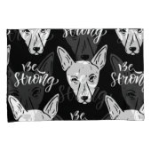 Pattern Pets Starke Hunde Lover Kissenbezug (Vorderseite-Rechts)