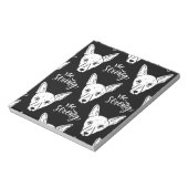 Pattern Pets Starke Hunde Lover Notizblock (Rotiert)
