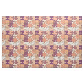 Pattern-Puzzle 70er Farben Stoff (Fat Quarter (45,7 x 55,9 cm))