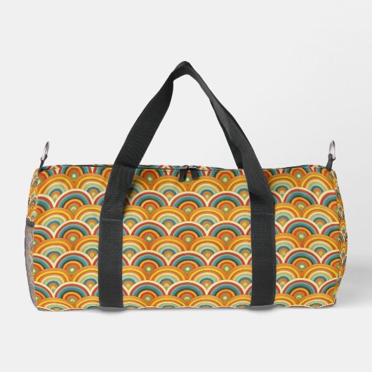 Pattern Rainbow Duffle Bag (Rückseite)
