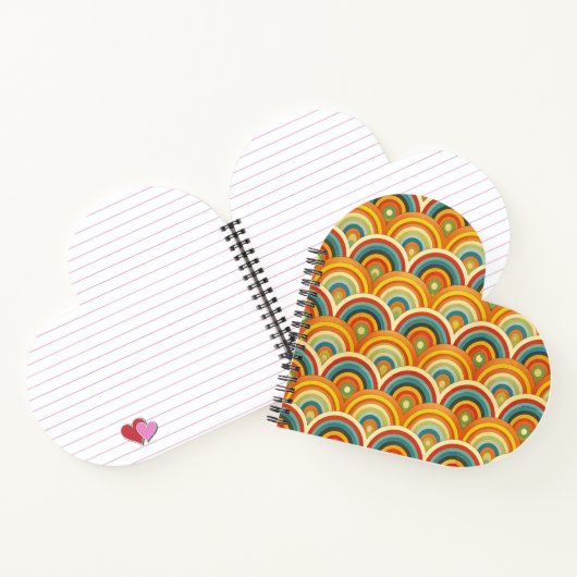 Pattern Rainbow Notizblock (Innenseite)