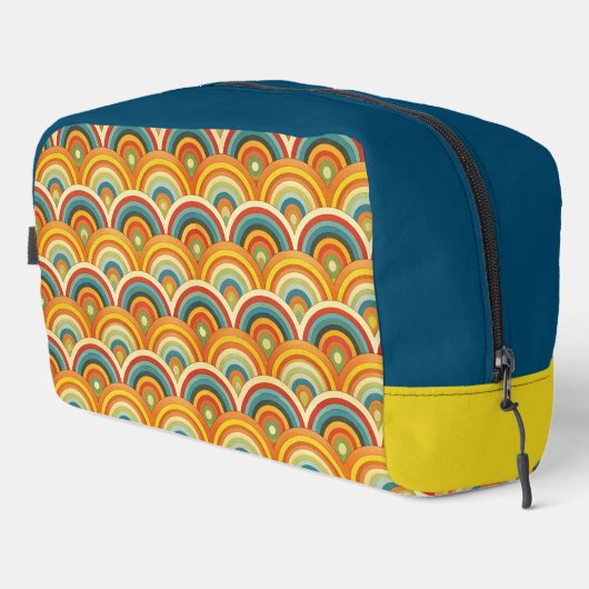 Pattern Rainbow  Waschbeutel (Rechte Ecke)