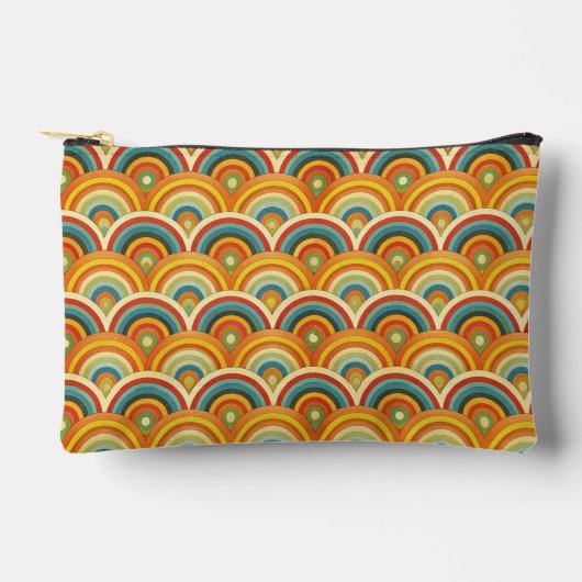 Pattern Rainbow Zubehörtasche (Vorderseite)