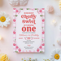 Pattern Red Someone Cherry Sweet Birthday