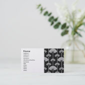 pattern_secbw, Name, Adresse 1, Adresse 2, Kont... Visitenkarte (Stehend Vorderseite)