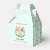 Pattern Simon Teddy Boy Birthday Fevor Boxes Geschenkschachtel (Vorderseite)