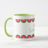 Pattern Slice Wassermelone Kaffeemaschine Tasse (Links)