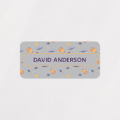 Pattern space ufo neutral color etiketten (Design 1)