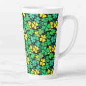Pattern St. Patrick's Day Clovers Milchtasse (Rechts)