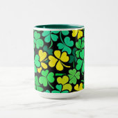 Pattern St. Patrick's Day Clovers Tasse (Zentrum)