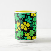 Pattern St. Patrick's Day Clovers Tasse (Zentrum)