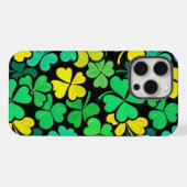 Pattern St. Patrick's Day Clowers  iPhone Hülle (Rückseite (Horizontal))