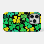 Pattern St. Patrick's Day Clowers  iPhone Hülle (Rückseite (Horizontal))
