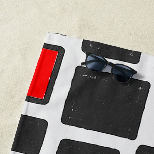 Pattern strandtuch (Beispiel)