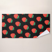 pattern strawberries badehandtuch (Badehandtuch)