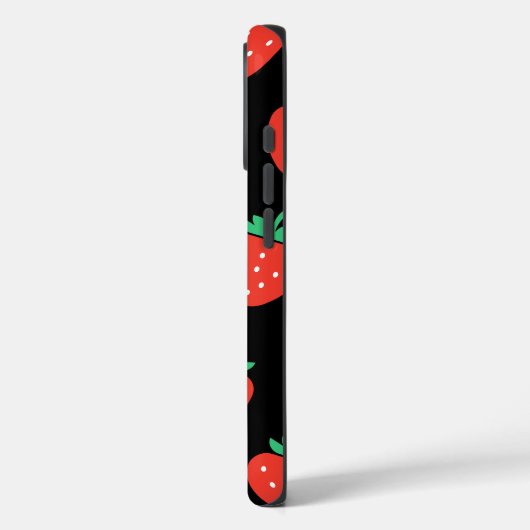 pattern strawberries Case-Mate iPhone hülle (Rückseite / Links)